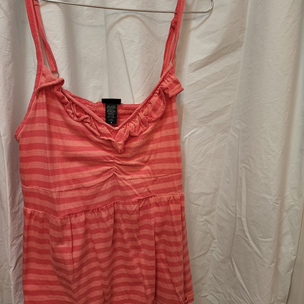 Torrid Factory Ruffled Babydoll Cami size 3